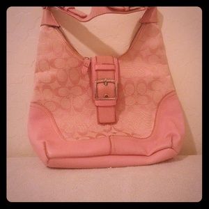 Pink Coach Purse